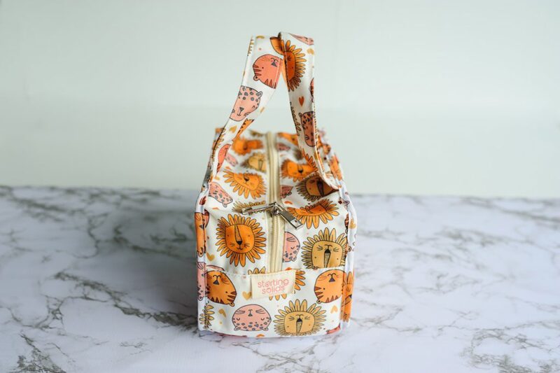 Starting Solids Australia's Insulated Lunch Bag in Jungle Cats print