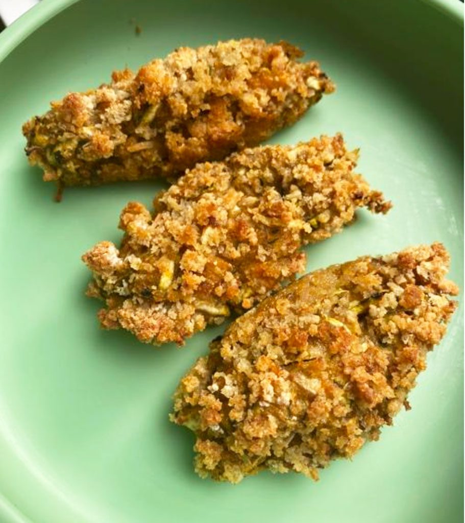 Sweet Potato and Zucchini Nuggets finger food recipe by Starting Solids Australia