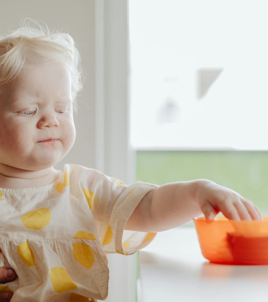 Baby store suddenly fussy