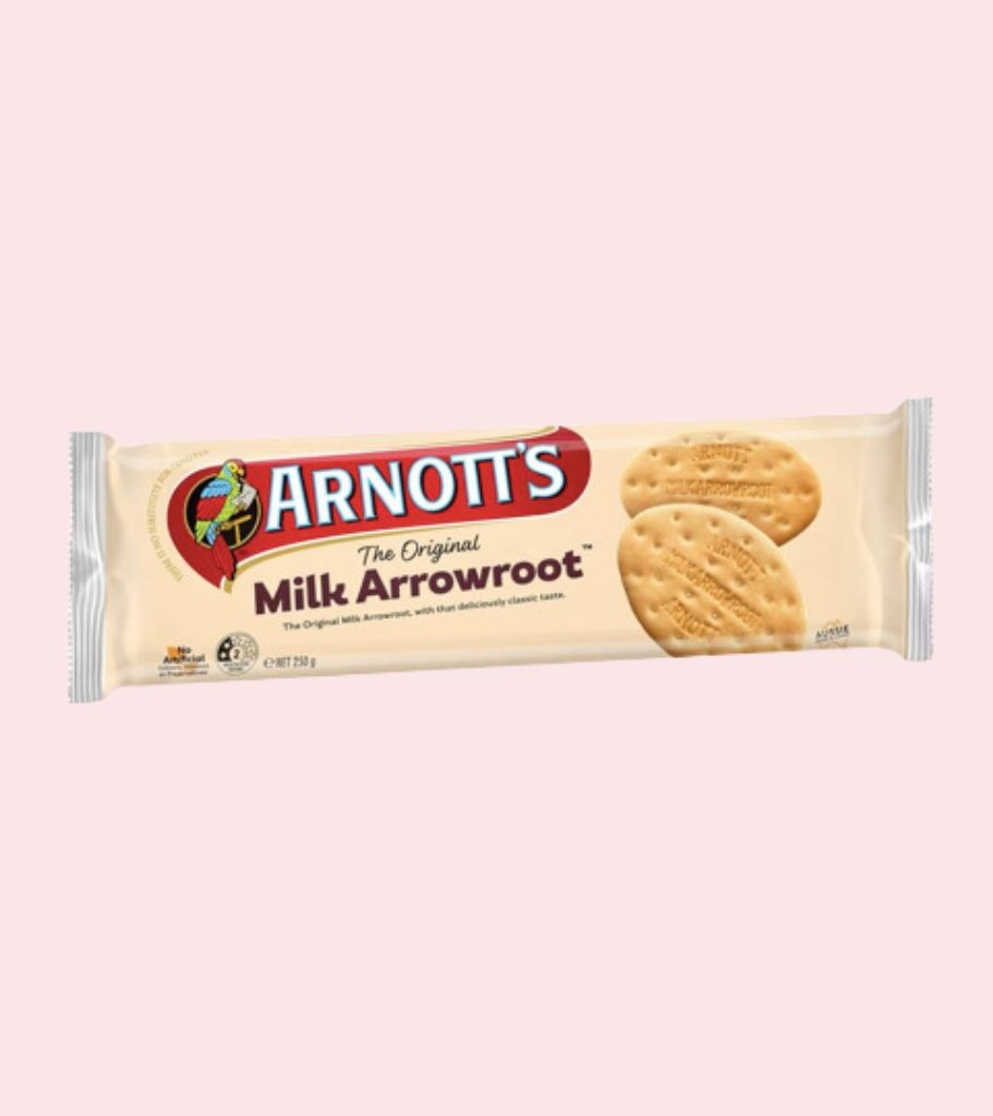 Image of Arnott's Milk Arrowroot Biscuits by Starting Solids Australia