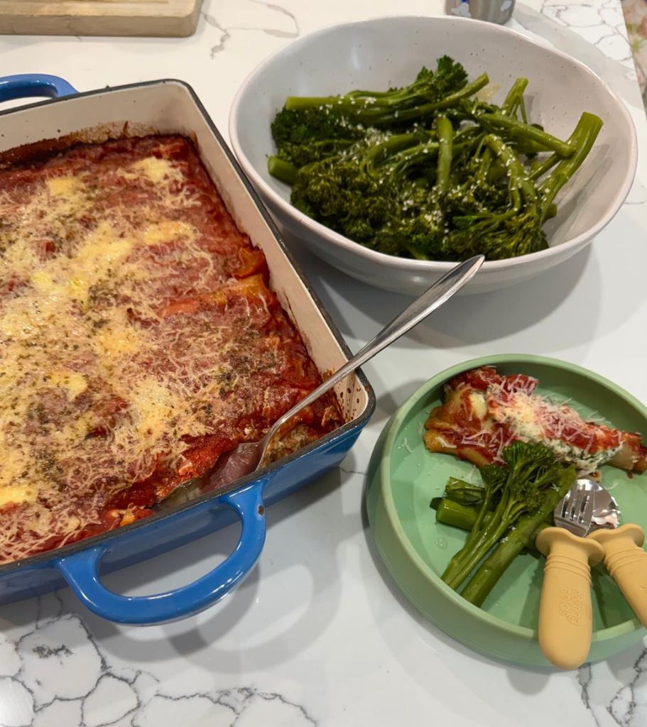 Spinach and Ricotta Cannelloni Recipe by Starting Solids Australia