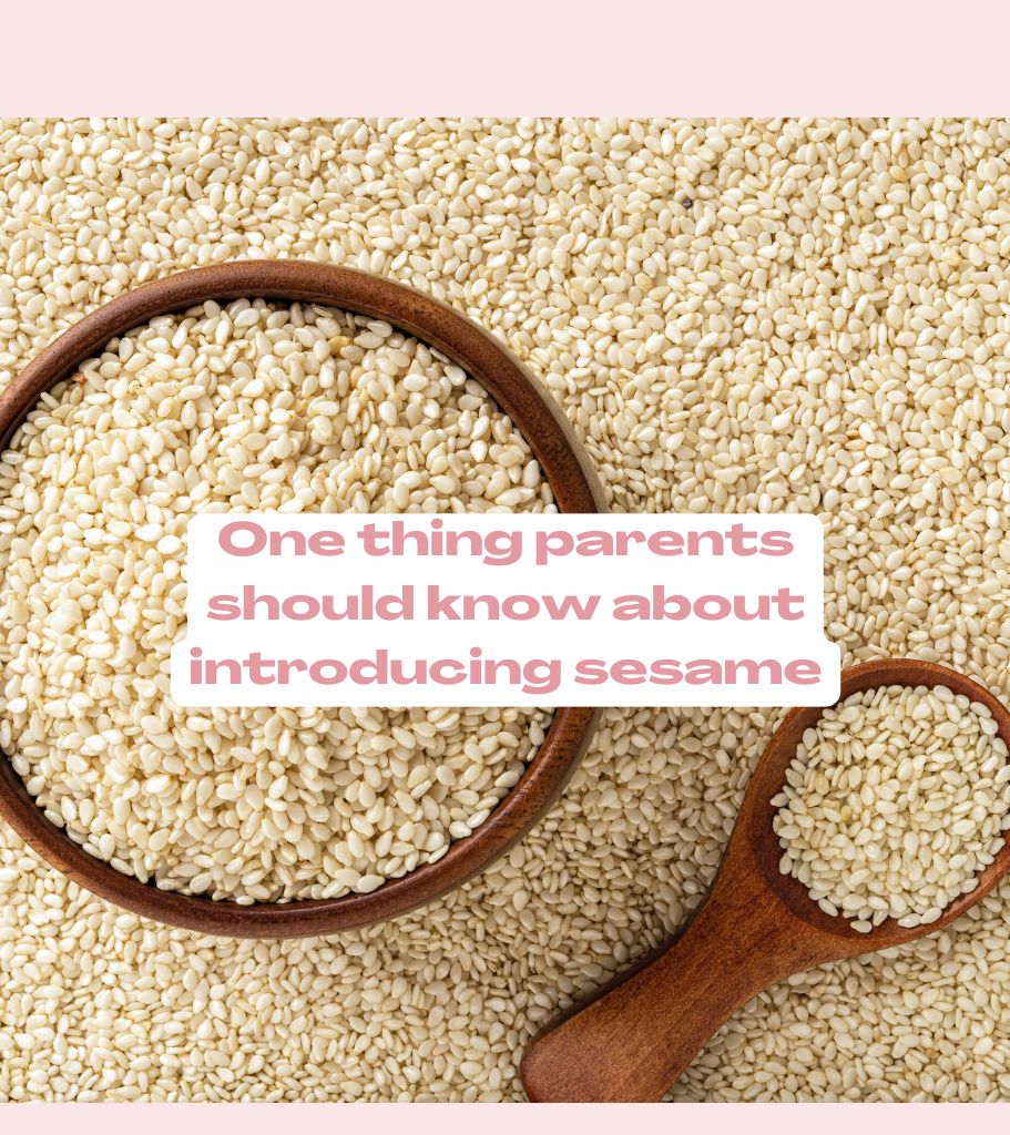 A image of sesame seeds by Starting Solids Australia