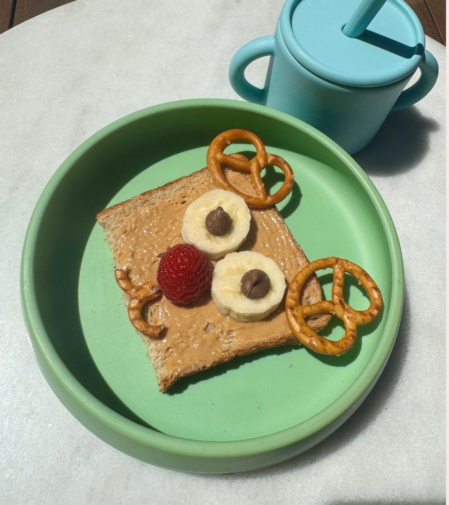 Rudolph the reindeer toast by Starting Solids Australia