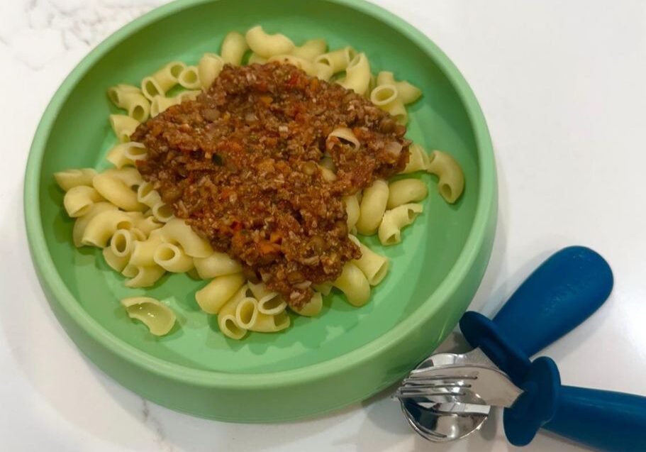 veggie packed bolognese recipe by Starting Solids Australia