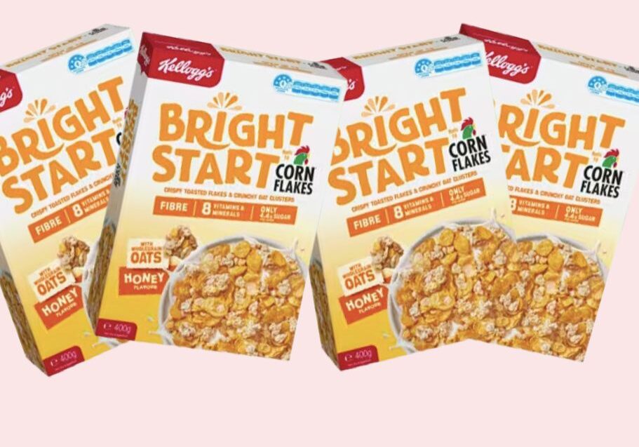 Image of Kellogg's Bright Start Honey Flavoured Corn Flakes by Starting Solids Australia