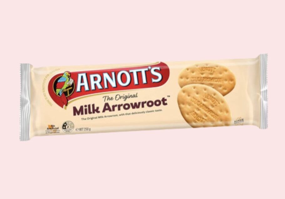 Image of Arnott's Milk Arrowroot Biscuits by Starting Solids Australia