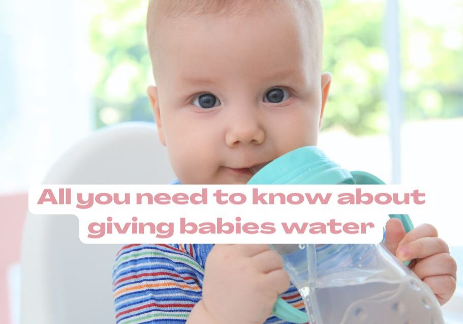 image of a child drink water by StartingSolids Australia